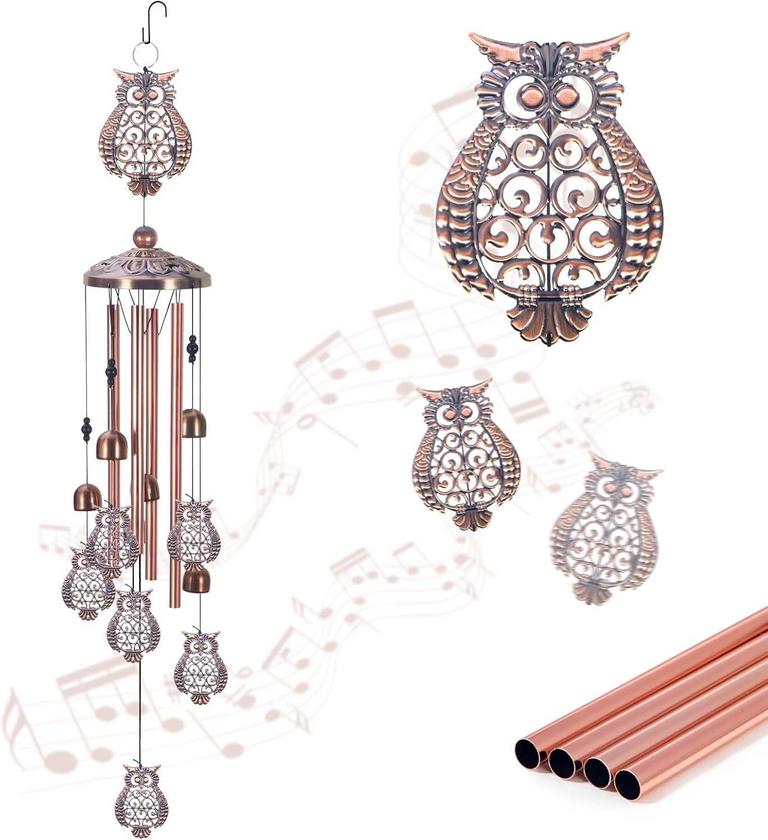 JAHYSHOW OWL WIND CHIME