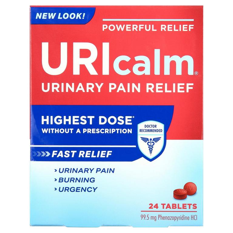 2 URICALM 24CT URINARY PAIN RELIEF TABLETS
