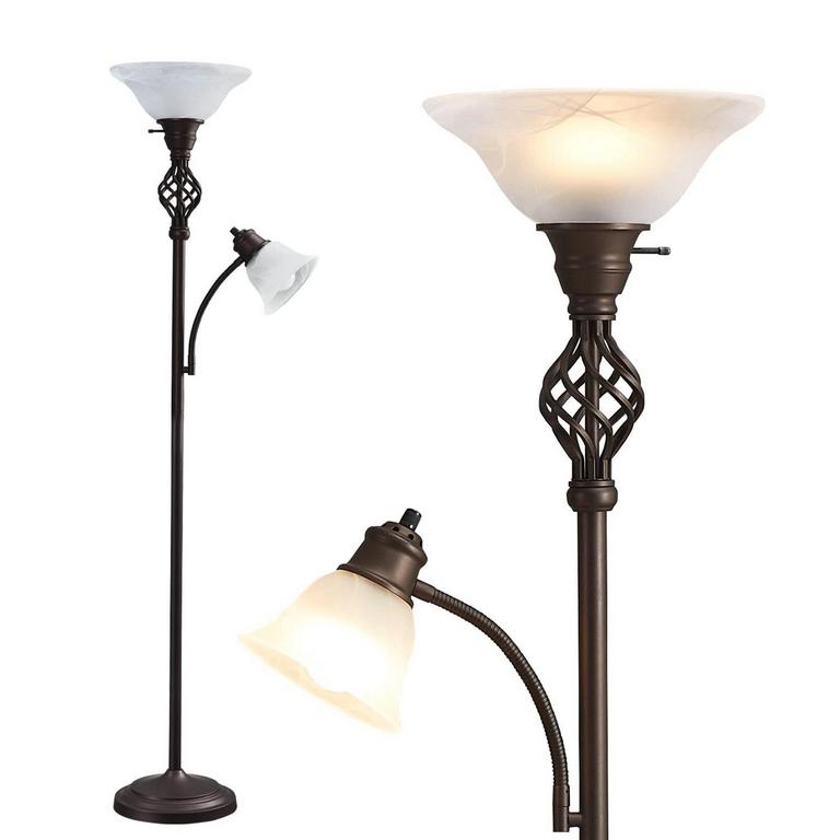STANDING TORCHIERE LAMP