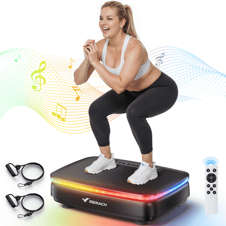 MERACH LED VIBRATION PLATE