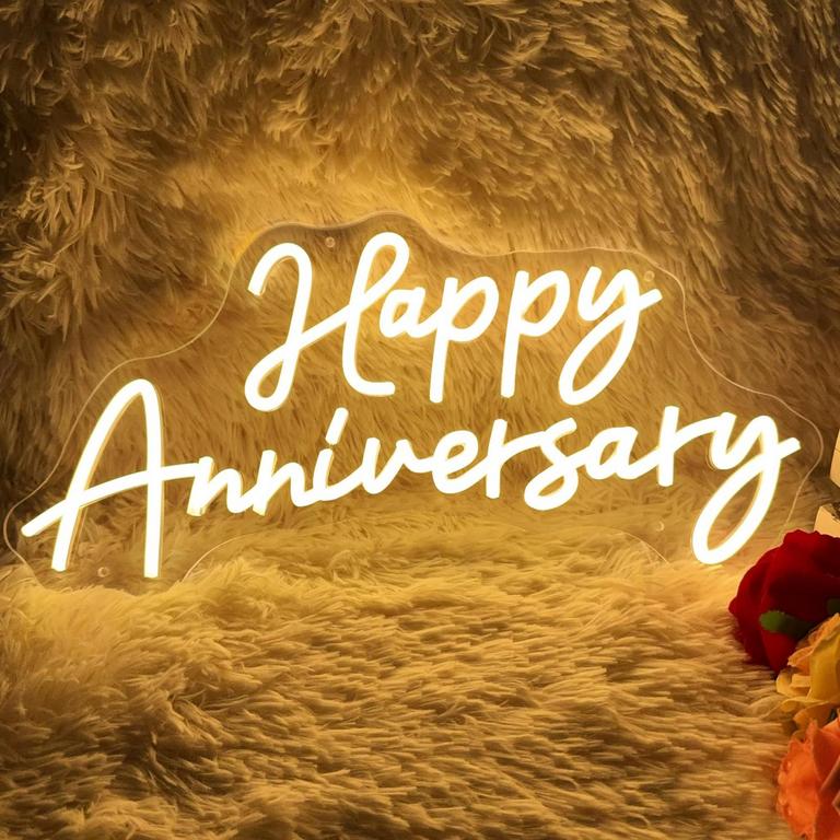 GOOLSEE HAPPY ANNIVERSARY SIGN 19.7IN X 9.8IN