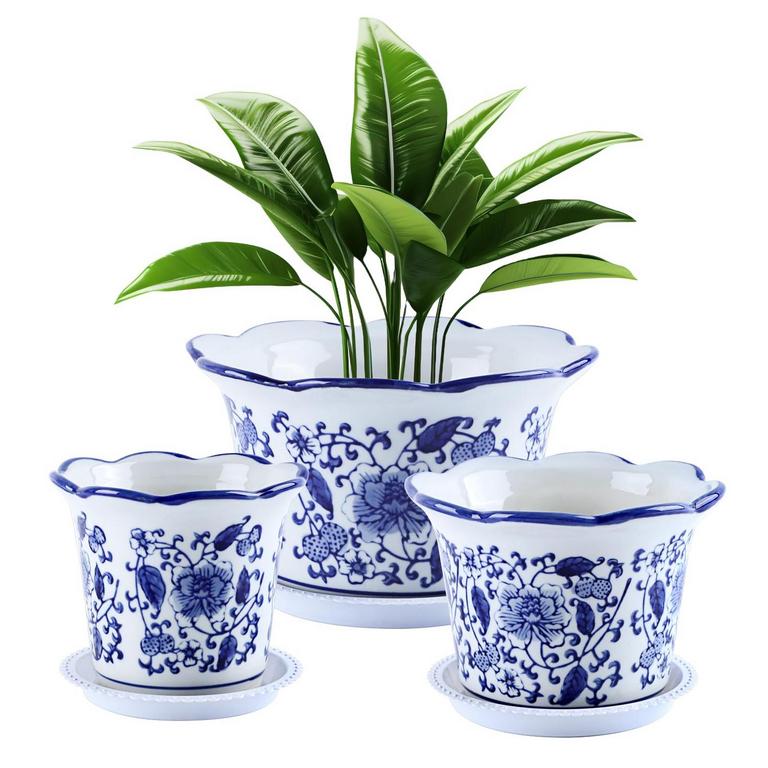 XNQELERATE PLANT POTS 3PCS