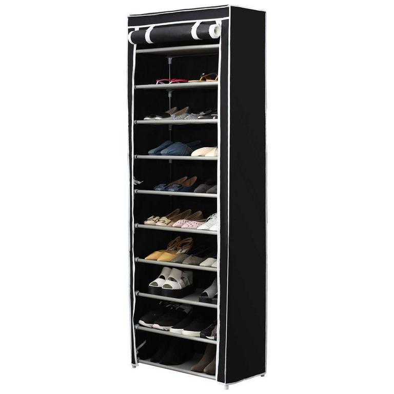ZIMTOWN 10-TIER SHOE RACK