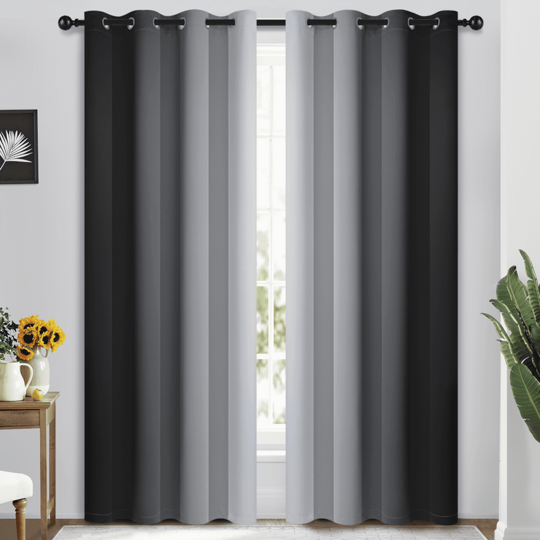 YAKAMOK 52IN X 84IN LIGHT BLOCK CURTAINS 2PK