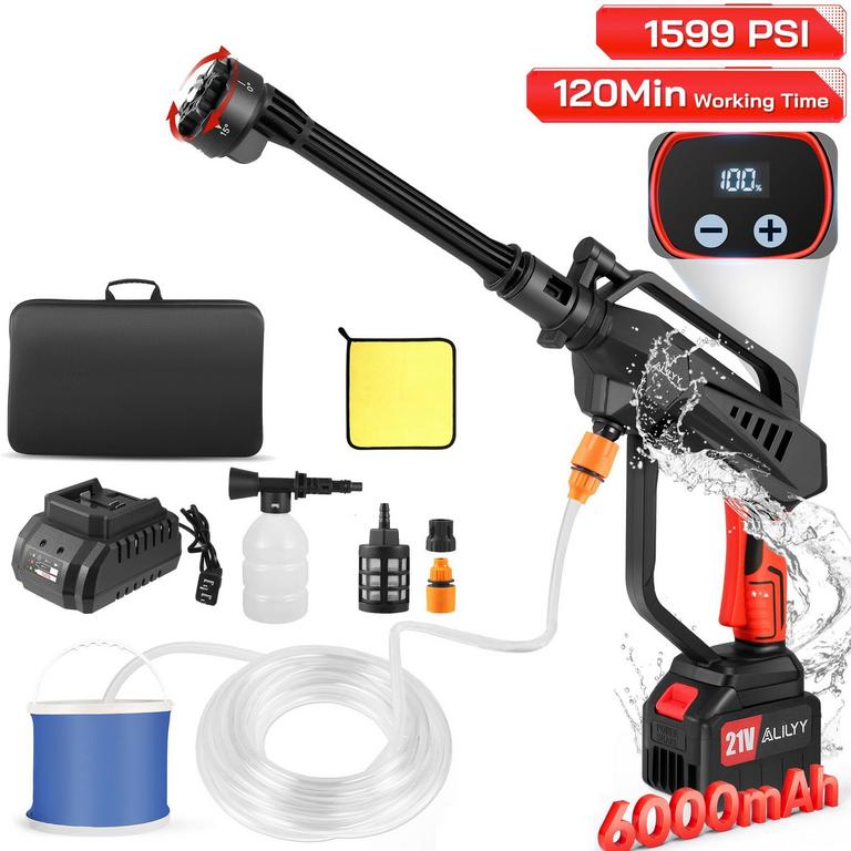 ALILYY CORDLESS POWER WASHER