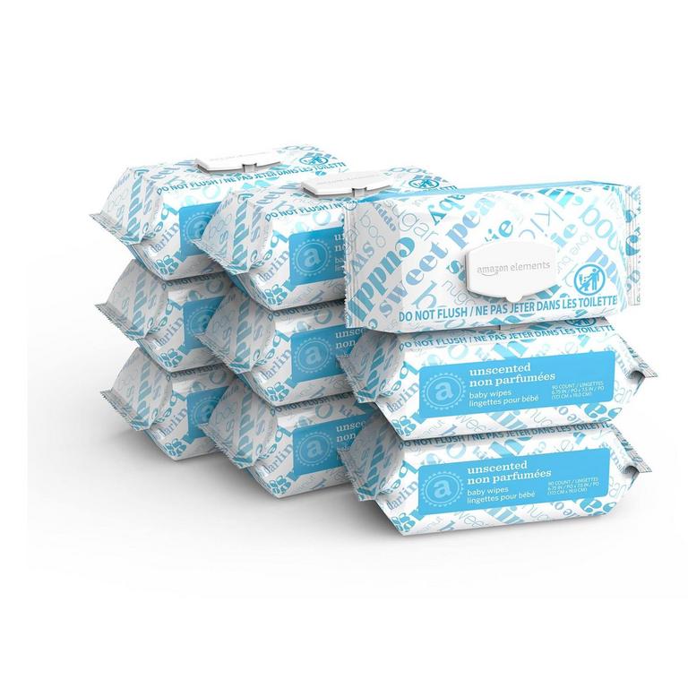 ELEMENTS BABY WIPES 810CT