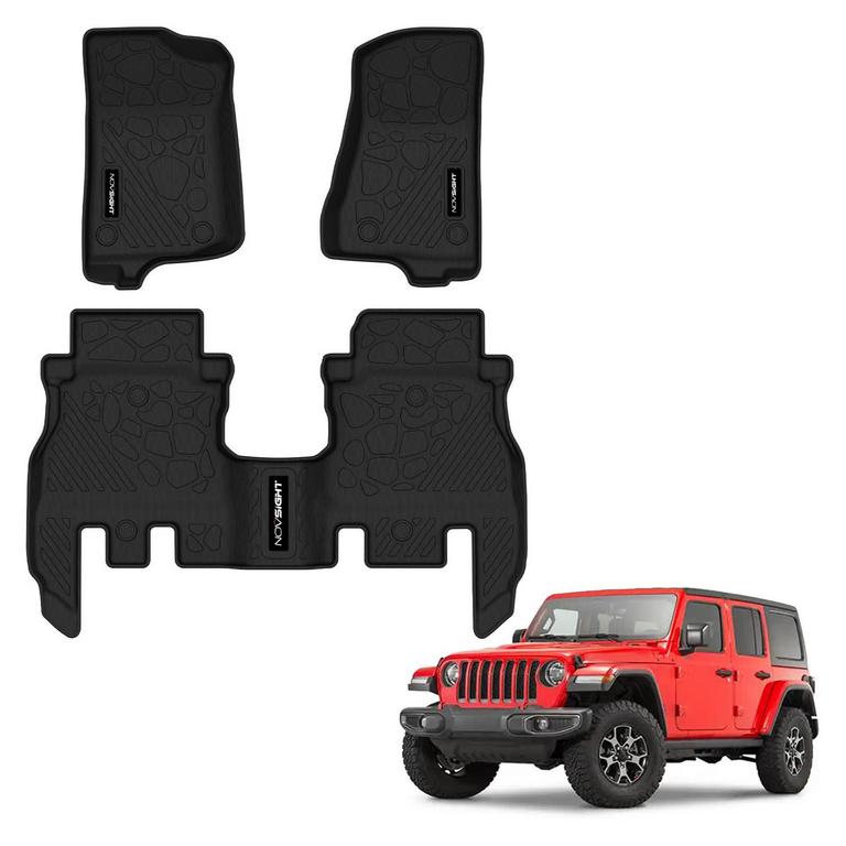 NOVSIGHT FLOOR MATS SET JL 5 SEAT