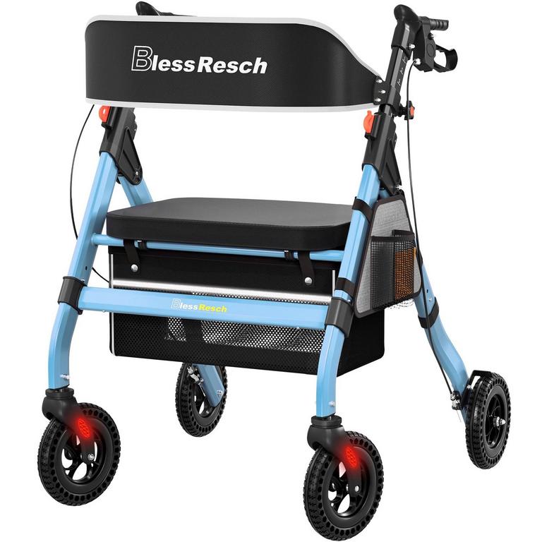 BLESSREACH ROLLATOR WALKER M 18IN
