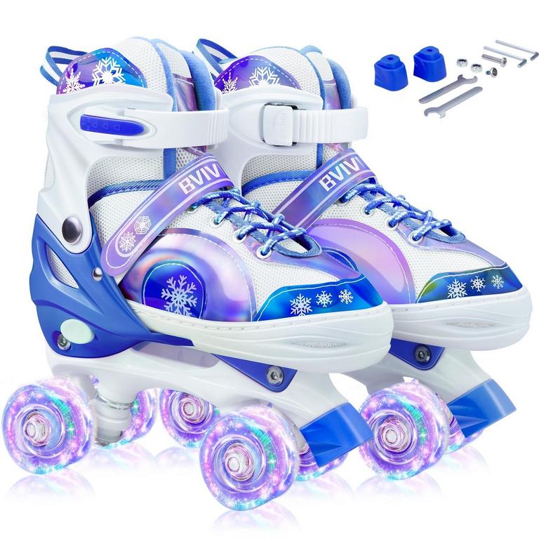 BVIVOK KIDS ROLLER SKATES SIZE S (12.5C-2)