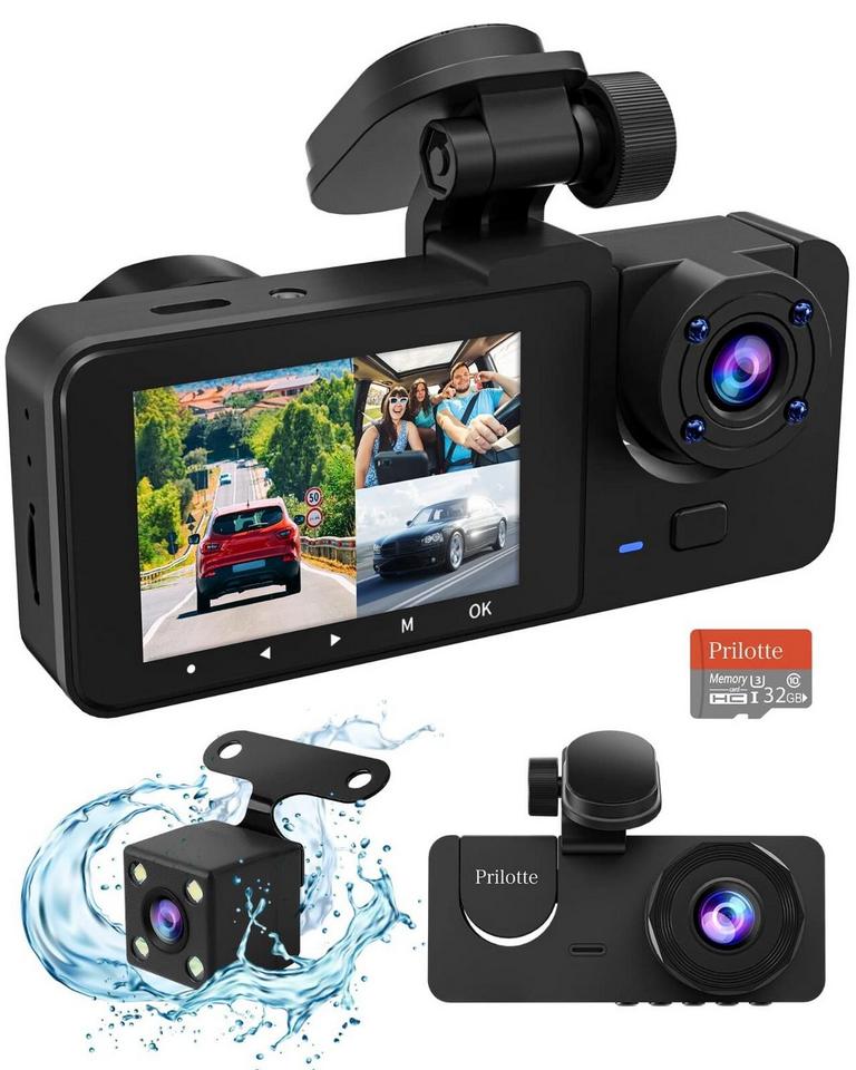 WUKE TIN DASH CAM 3-CHANNEL