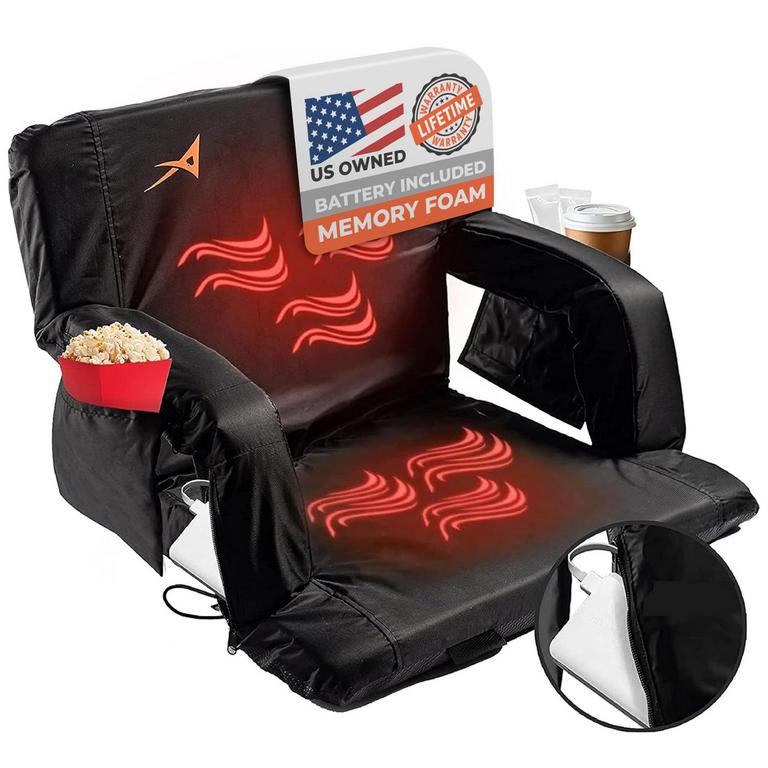 ACELETIQS 26IN HEATED STADIUM SEAT