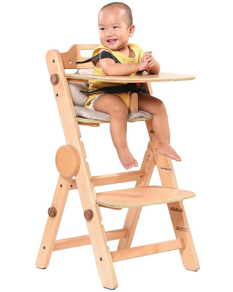 AIMOADO WOOD HIGH CHAIR