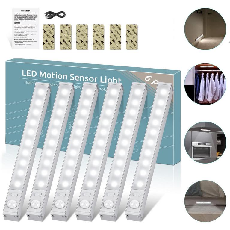 LOFTER-PRO 10-LED 7IN CABINET LIGHTS 6PK