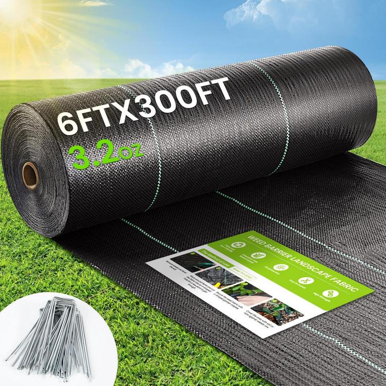 JTSIOV WEED BARRIER FABRIC 6FT X 300FT