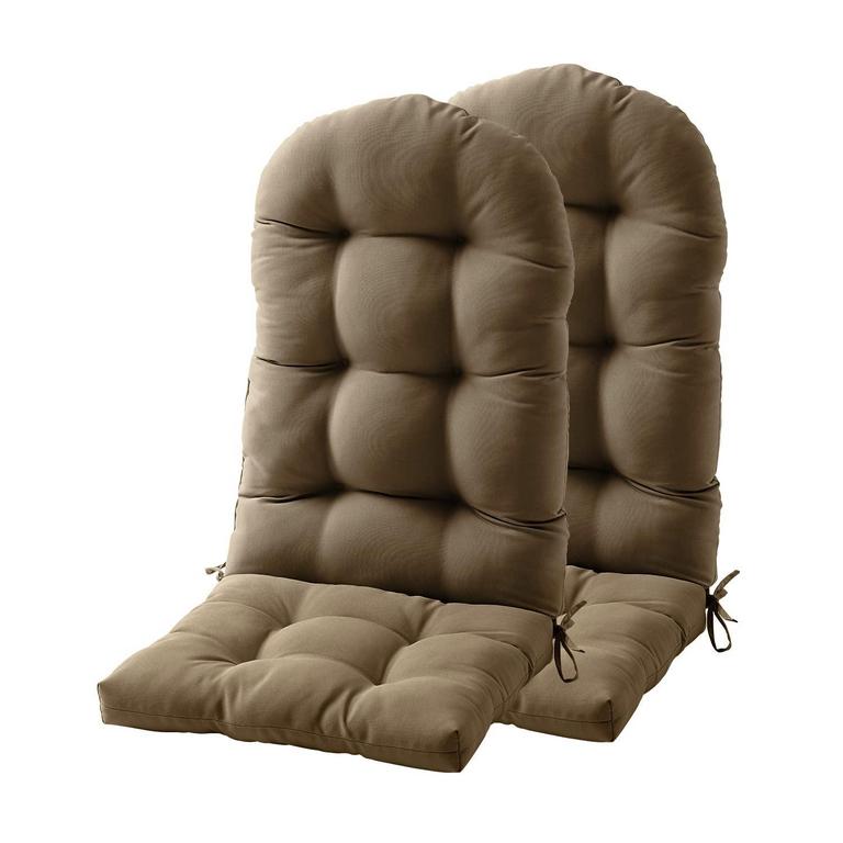 FILUXE HIGH BACK PATIO CUSHIONS 2PK