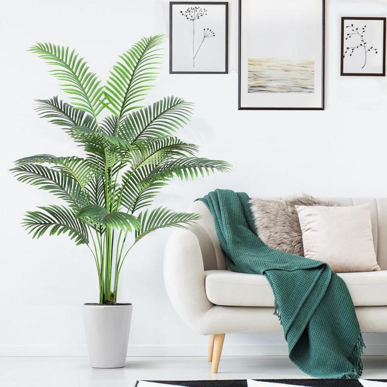 AMENITLIF 6FT FAUX PALM TREE
