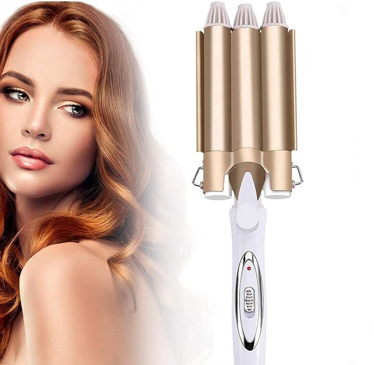 COWIN 3-BARREL CURLING IRON