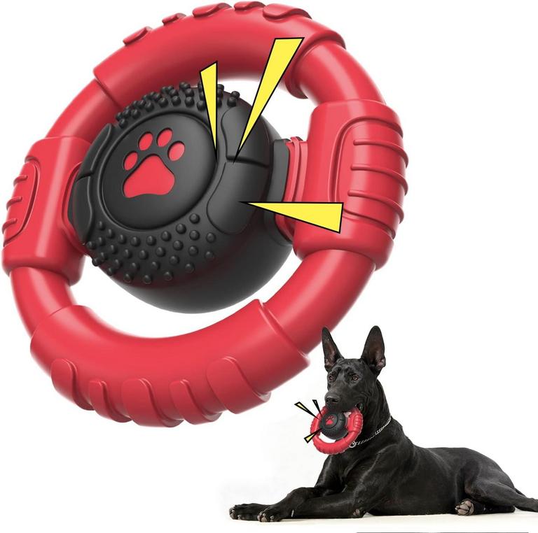 STEERING WHEEL CHEW TOY