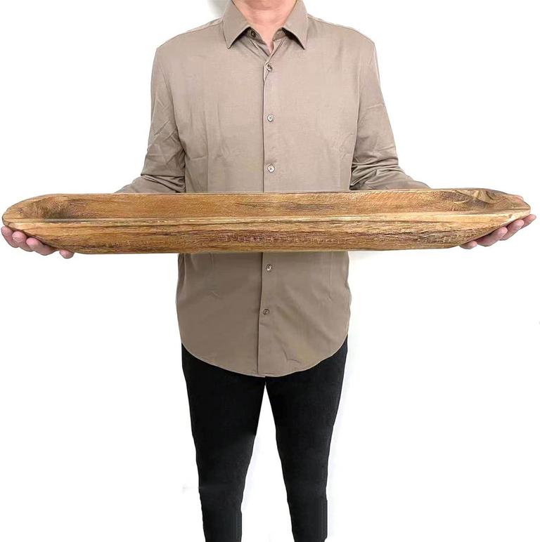 LINSUO WOODEN DOUGH BOWL