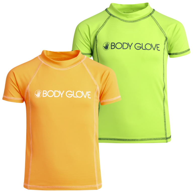 2PK 2T BODY GLOVE RASH GUARDS
