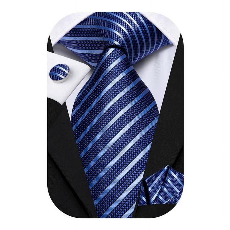 HI-TIE BLUE STRIPE TIE