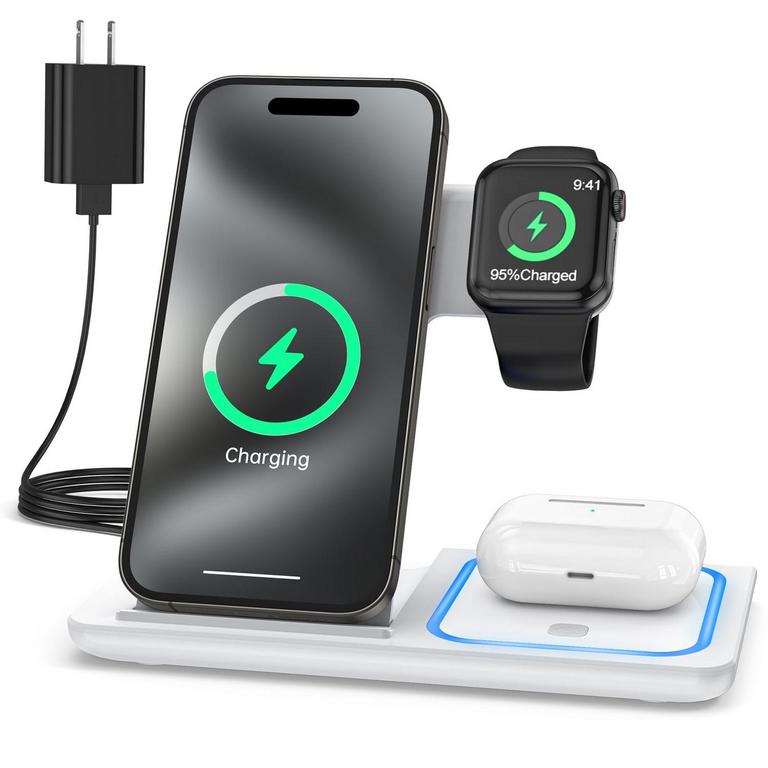 CSHIDWORLD WIRELESS CHARGER STATION 3IN1