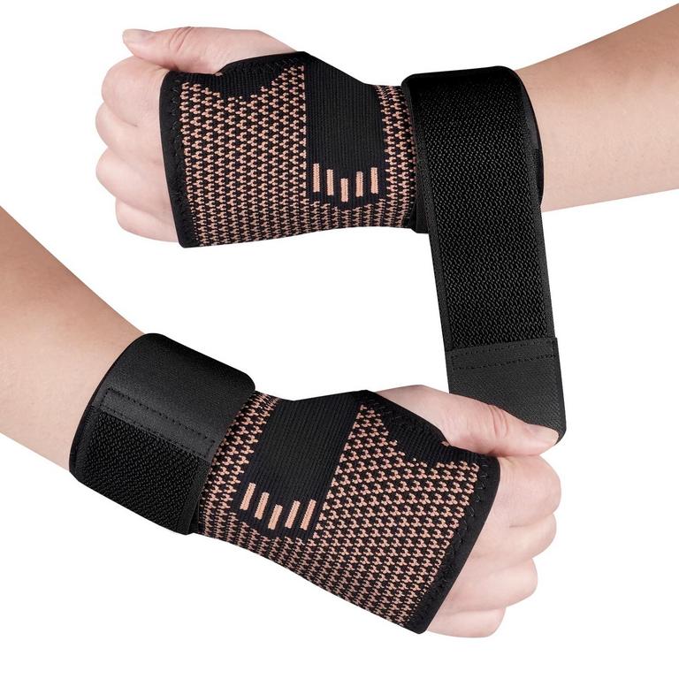 JIUFENTIAN M COPPER WRIST BRACE SET