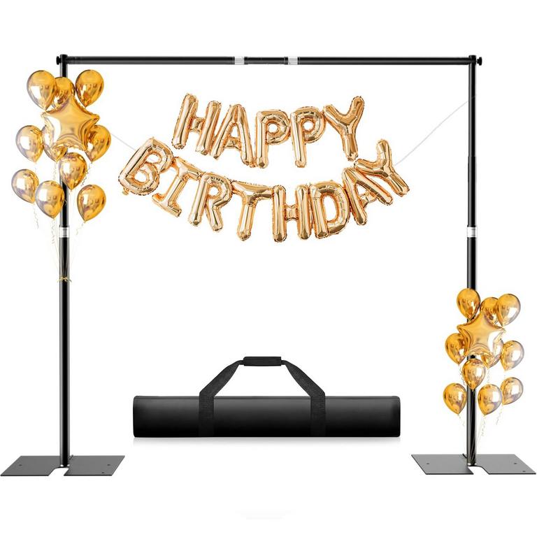 QOOLFOTO 8.5FT X 10FT BACKDROP STAND