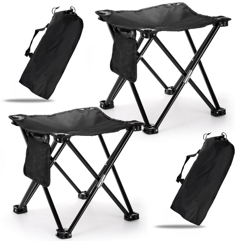 2PK CAMPING STOOLS