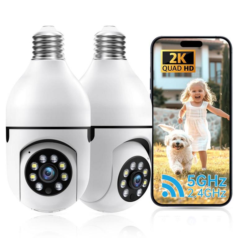 GBIUT LIGHT BULB CAMERA 2PK