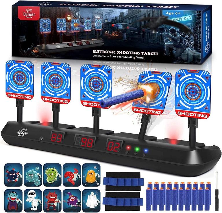LEHOO CASTLE NERF TARGET TOY SET
