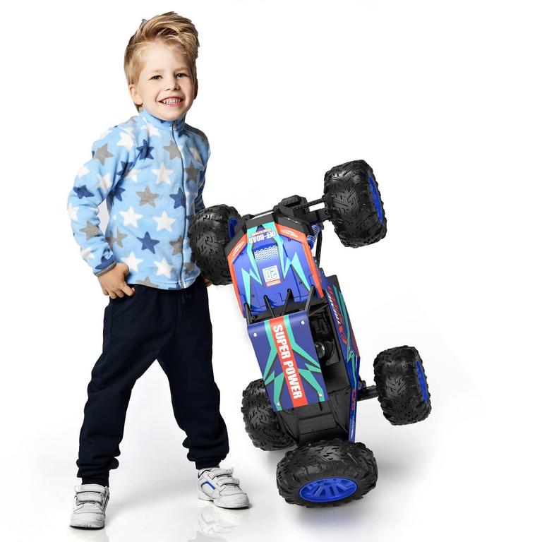 2 DEERC 1:8 RC MONSTER TRUCKS