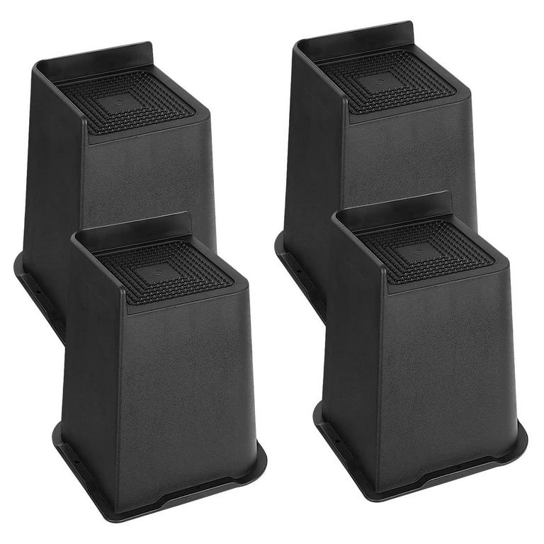 SYENLL BED RISERS 4IN 4PK