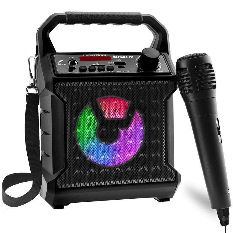 RISEBASS PORTABLE PARTY SPEAKER W/ MIC