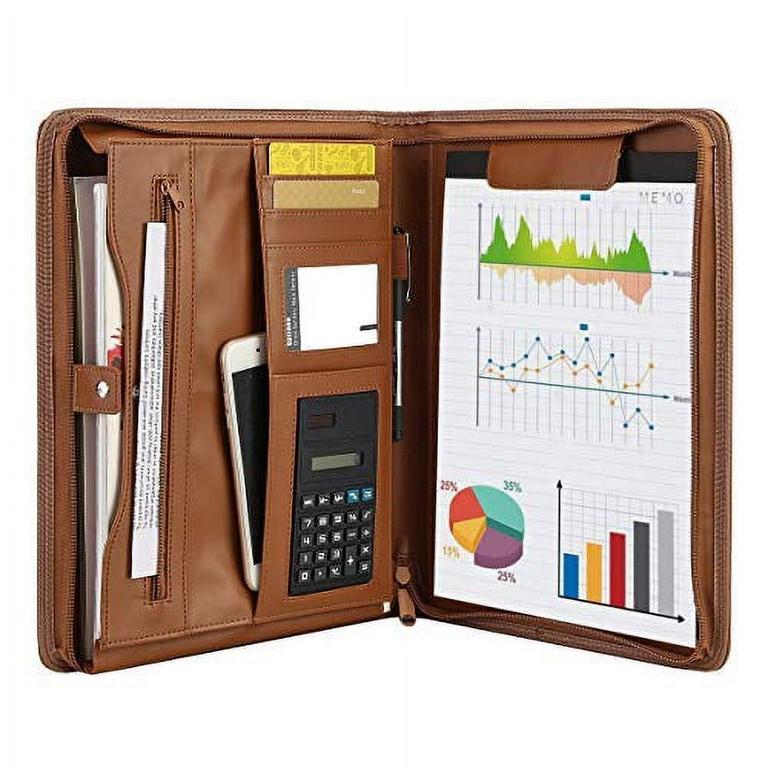 LEATHARIO PADFOLIO YELLOW