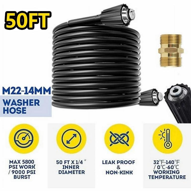FINEW 50FT PRESSURE WASHER HOSE
