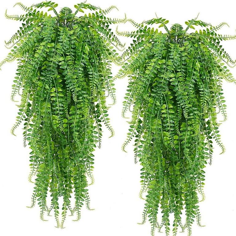XOXETOY ARTIFICIAL HANGING PLANTS 33IN 2PK
