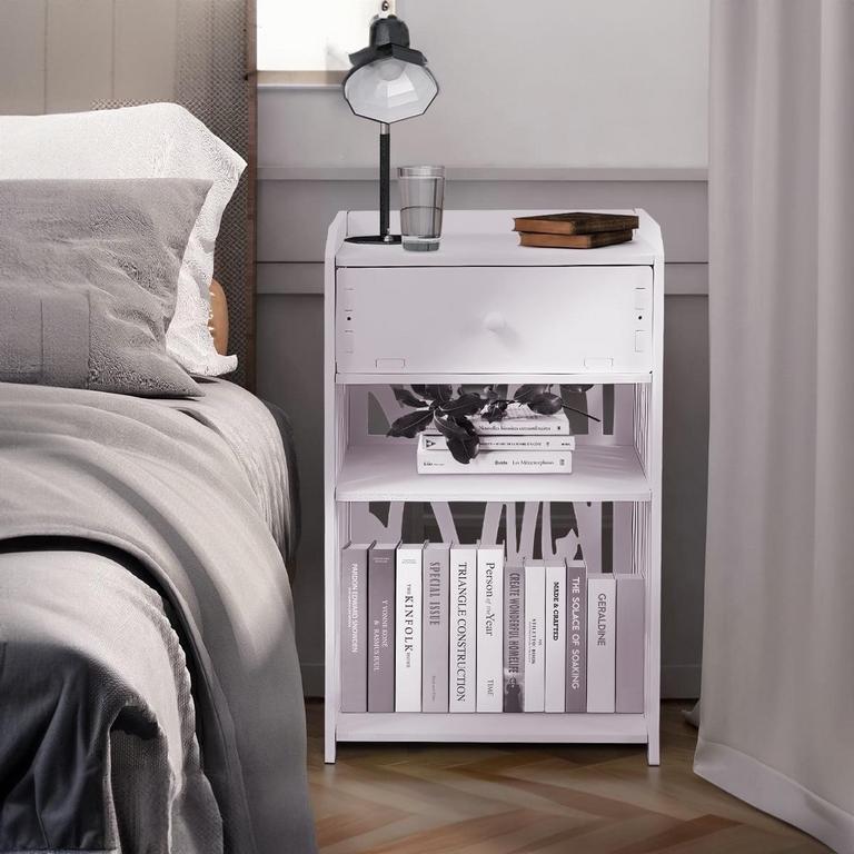 BROCHAO WHITE NIGHTSTAND