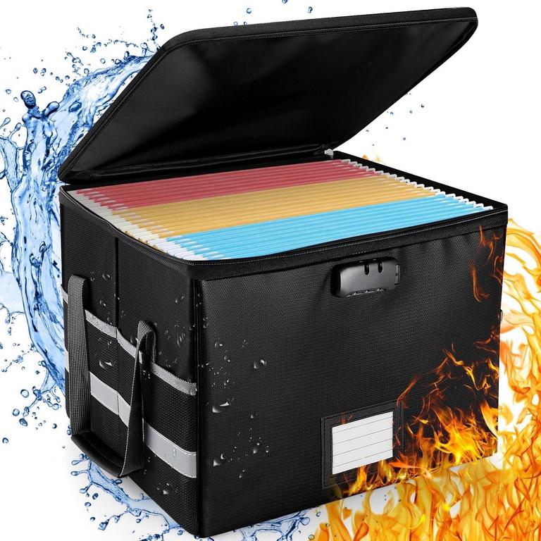 KUSMIL FILE BOX WITH LOCK