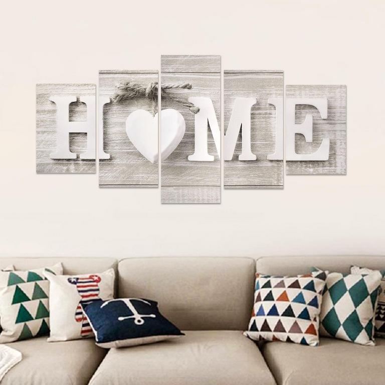 EEEKIT FRAMELSS CANVAS ART 5PC SET