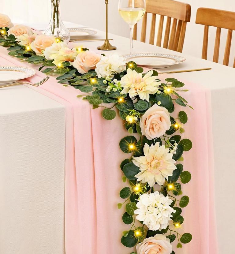 LYACMY 6FT FLOWER GARLAND