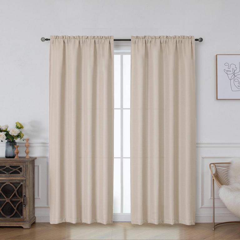 OVZME CURTAINS 40IN X 72IN 2PCS