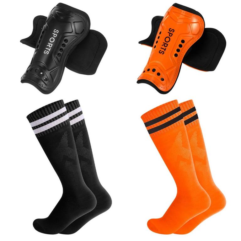 HENGGUANG KIDS SOCCER PADS & SOCKS SET 5-12Y