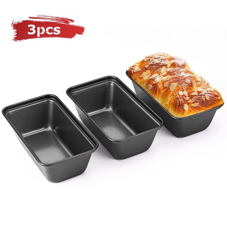 HONGBAKE MINI LOAF PANS 3PK