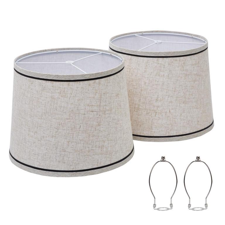 NATYSWAN DRUM LAMPSHADES 10IN 2PK