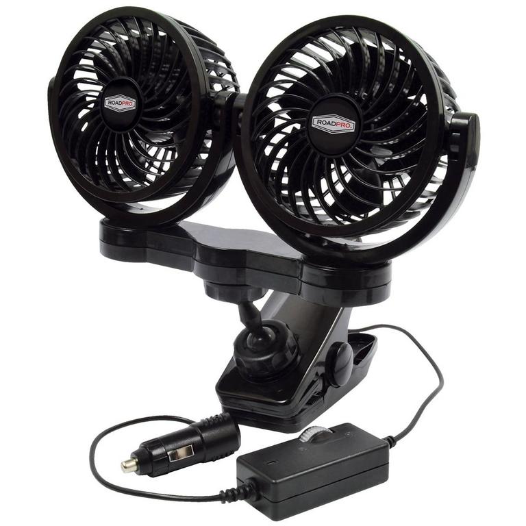 ROADPRO 12V DUAL FAN