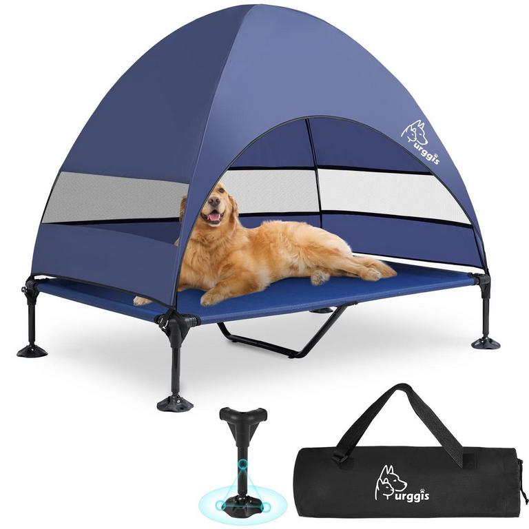 FURGGIS XL DOG BED BLUE