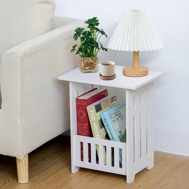 HONEIER WHITE NIGHTSTAND