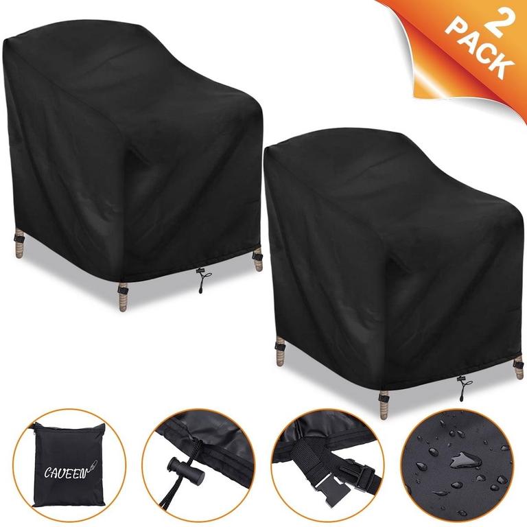 GARPROVM PATIO CHAIR COVERS 2PK