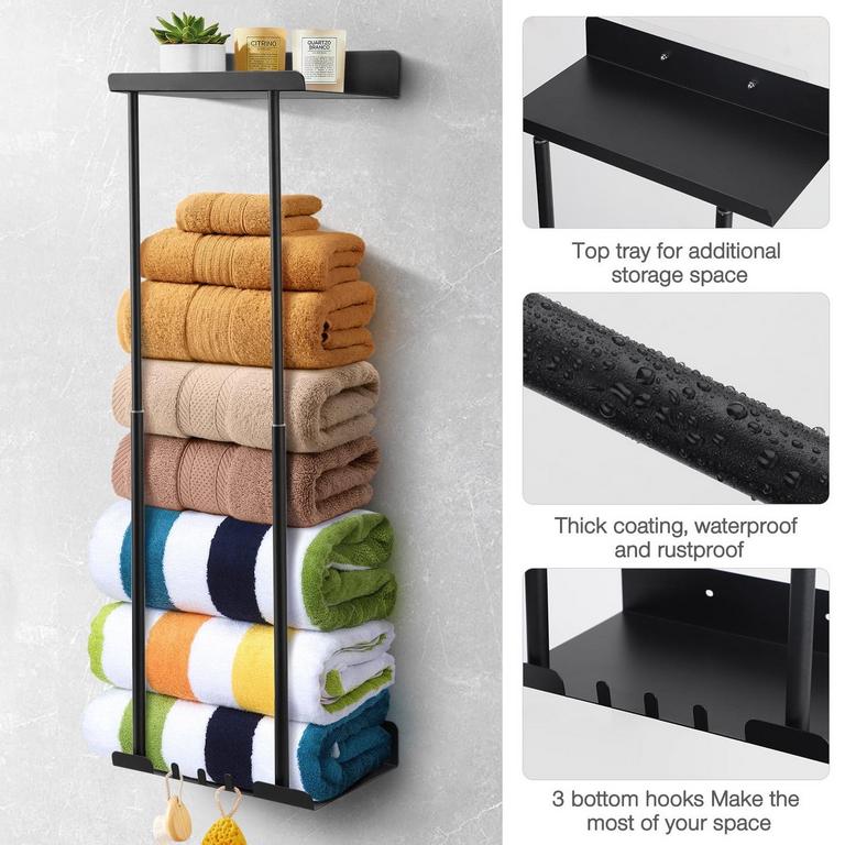 LIVHIL WALL TOWEL RACK